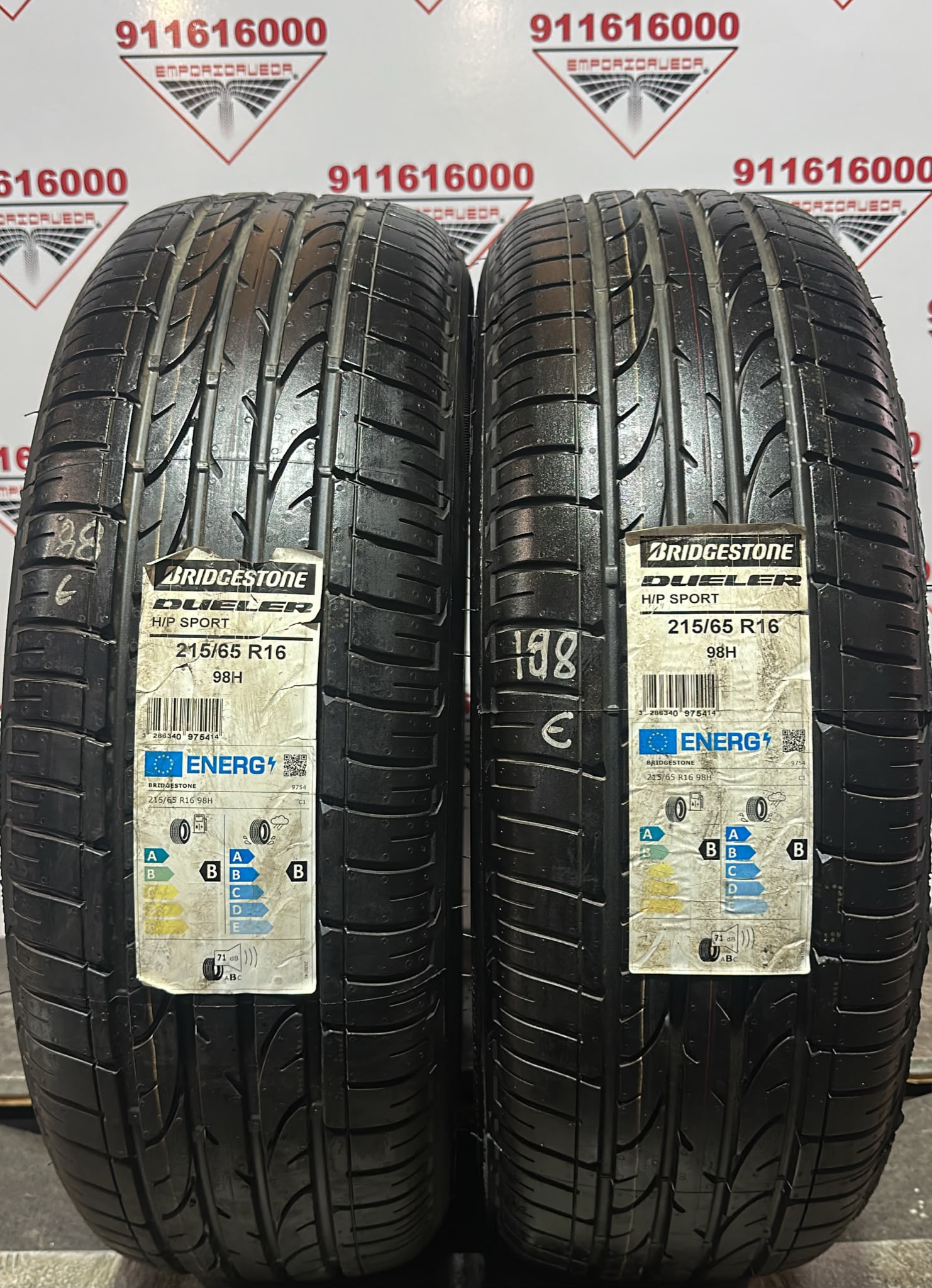 BRIDGESTONE DUELER H-P 215/65 R16 98 H